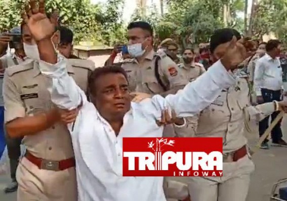 2 Critical in BJP’s violent attack in Tripura Police Station 2 Critical in BJP’s violent attack in Tripura Police Station